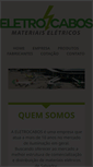 Mobile Screenshot of eletrocabosbahia.com.br