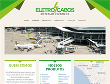 Tablet Screenshot of eletrocabosbahia.com.br